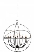 Meyda Black 154128 - 36" Wide Atom Enerjisi 12 LT Chandelier