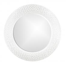 Howard Elliott 21143W - Bergman Mirror - Glossy White